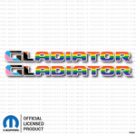 "JT" Jeep GLADIATOR Hood Decal Rainbow