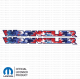 Jk 2007-2018 Jeep Wrangler Hood Decal Tie Dye Red White And Blue Vehicles & Parts