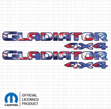 Jt Gladiator - 4X4 Bedside Tie Dye Red White And Blue Vehicles & Parts